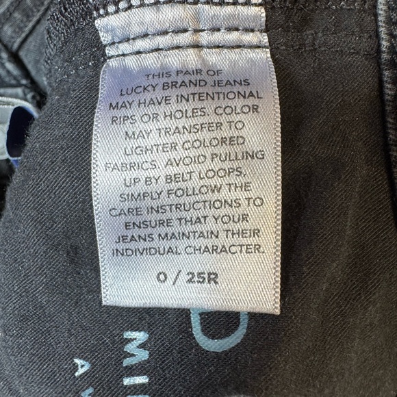 Lucky Brand Women’s Ava Black Jeans - Picture 5 of 5